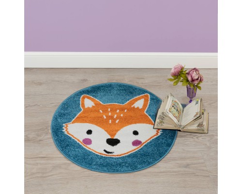 Ковер Турецкий AHENKLI COLOR дизайн L469A BLUE-ORANGE Ковер Турецкий AHENKLI COLOR дизайн L469A BLUE-ORANGE