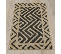 Ковер Турецкий Canan PAROS дизайн A948A BLACK-CREAM