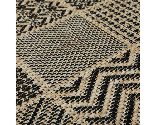 Ковер Турецкий Canan PAROS дизайн A946A BLACK-CREAM