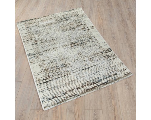 Ковер Турецкий ULUBEY IPLIK / BEHRAM ADARA дизайн T2224LL CREAM-VIZON
