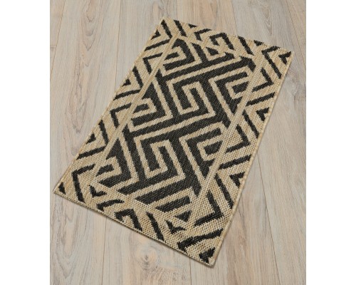 Ковер Турецкий Canan PAROS дизайн A948A BLACK-CREAM