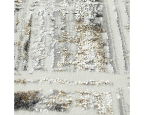 Ковер Турецкий ULUBEY IPLIK / BEHRAM ADARA дизайн T1888LL CREAM-VIZON