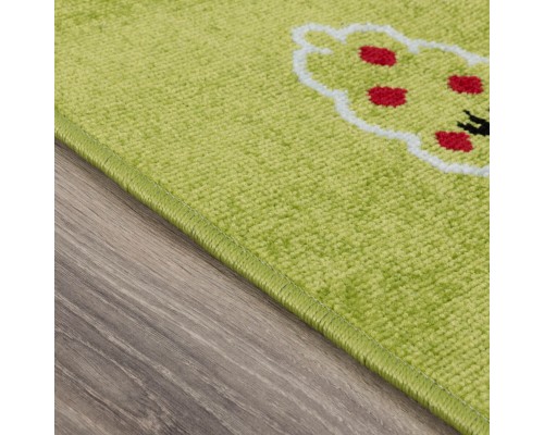 Ковер Турецкий AHENKLI PLAY RUGS дизайн D918A GREEN-CREAM