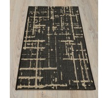 Ковер Турецкий Canan PAROS дизайн A922A BLACK-CREAM