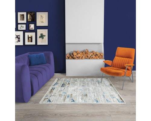 Ковер Турецкий ULUBEY IPLIK / BEHRAM ADARA дизайн T2217LL CREAM-CREAM