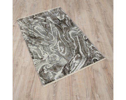 Ковер Турецкий OZKAPLAN KARPET OLBIA дизайн B0617A WHITE-GREY