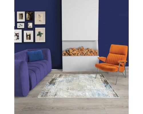 Ковер Турецкий ULUBEY IPLIK / BEHRAM ADARA дизайн T1884LL CREAM-CREAM