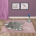 Ковер Турецкий Grand CHILDWORLD дизайн C553 L.PINK-GREY