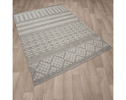 Ковер Турецкий OZKAPLAN KARPET GELA дизайн 0D457A BLUE-L.GREY