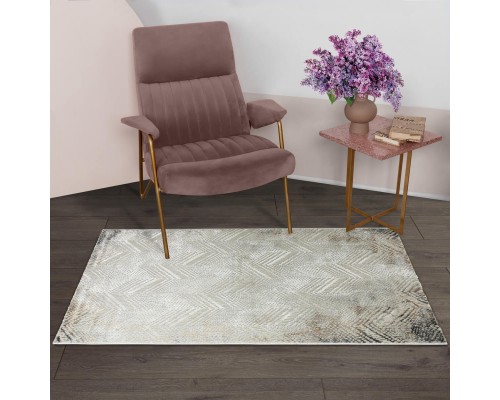 Ковер Турецкий ULUBEY IPLIK / BEHRAM ROMANCE дизайн T1487RC L.GREY-L.GREY