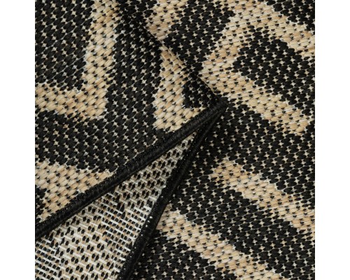 Ковер Турецкий Canan PAROS дизайн 8150A BLACK-CREAM