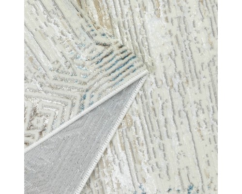 Ковер Турецкий ULUBEY IPLIK / BEHRAM ADARA дизайн T2215LL CREAM-GREY