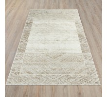 Ковер Турецкий ULUBEY IPLIK / BEHRAM SANTOS дизайн C999ARC CREAM-CREAM