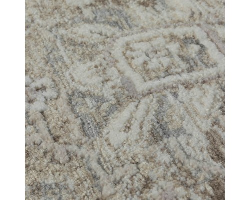 Ковер Турецкий OZKAPLAN KARPET OLBIA дизайн B0586A GREY-L.BEIGE