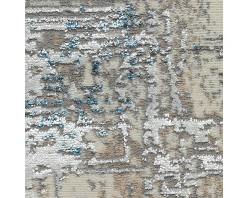 Ковер Турецкий ULUBEY IPLIK / BEHRAM ADARA дизайн T1884LL CREAM-GREY