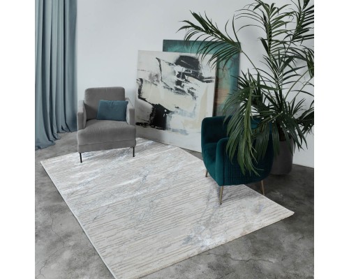 Ковер Турецкий ULUBEY IPLIK / BEHRAM SIRIUS дизайн T1587LL CREAM-CREAM