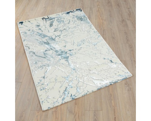 Ковер Турецкий ULUBEY IPLIK / BEHRAM ADARA дизайн T1889LL CREAM-BLUE