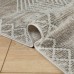 Ковер Турецкий OZKAPLAN KARPET OLBIA дизайн B0800A BEIGE-WHITE