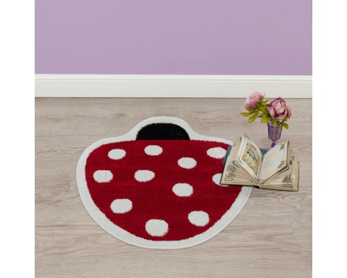 Ковер Турецкий AHENKLI COLOR дизайн L638A RED-WHITE