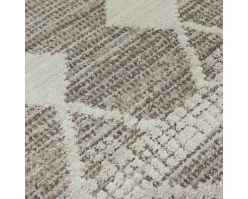 Ковер Турецкий OZKAPLAN KARPET OLBIA дизайн B0592A BEIGE-L.BEIGE