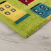 Ковер Турецкий AHENKLI PLAY RUGS дизайн D591A GREEN-CREAM