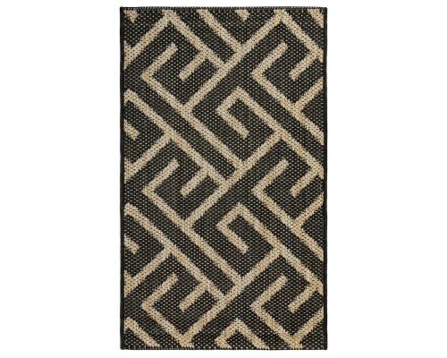 Ковер Турецкий Canan PAROS дизайн 8150A BLACK-CREAM