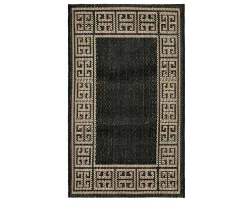 Ковер Турецкий Canan PAROS дизайн 8899A BLACK-CREAM