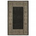 Ковер Турецкий Canan PAROS дизайн 8899A BLACK-CREAM