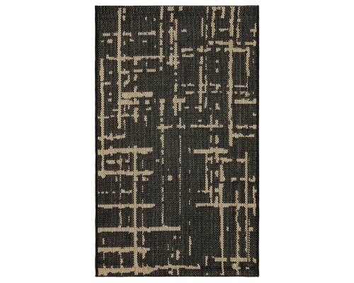 Ковер Турецкий Canan PAROS дизайн A922A BLACK-CREAM