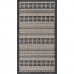 Ковер Турецкий Canan PAROS дизайн A947A BLACK-CREAM