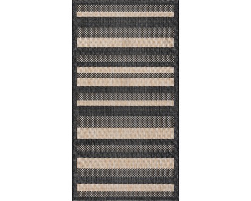 Ковер Турецкий Canan PAROS дизайн A955A BLACK-CREAM