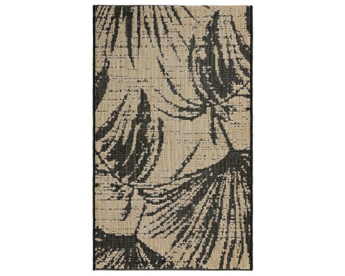 Ковер Турецкий Canan PAROS дизайн A958A BLACK-CREAM