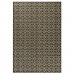 Ковер Турецкий Canan PAROS дизайн A981A BLACK-CREAM