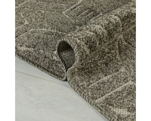 Ковер Турецкий Ahenkli Tekstil GLADIS дизайн M699B FUME-CREAM