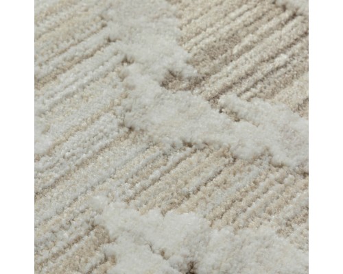 Ковер Турецкий OZKAPLAN KARPET OLBIA дизайн B0816A WHITE-L.BEIGE
