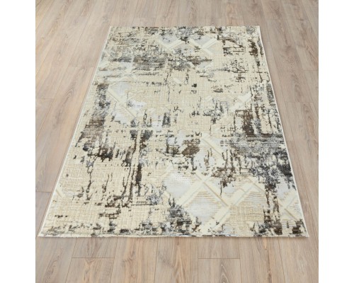 Ковер Турецкий ULUBEY IPLIK / BEHRAM ADARA дизайн T1876LL CREAM-CREAM