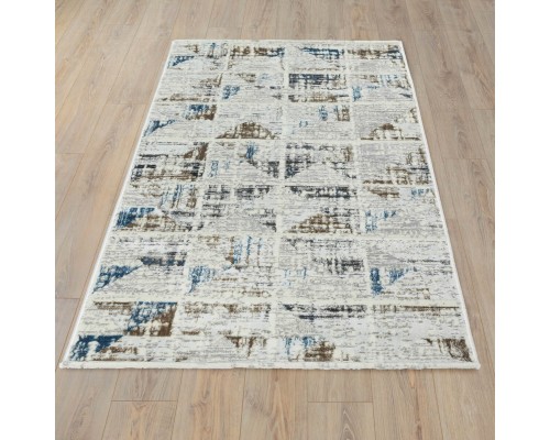 Ковер Турецкий ULUBEY IPLIK / BEHRAM ADARA дизайн T2217LL CREAM-CREAM