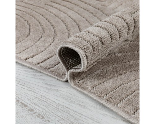 Ковер Турецкий AHENKLI SOFT дизайн J959A BEIGE-BEIGE