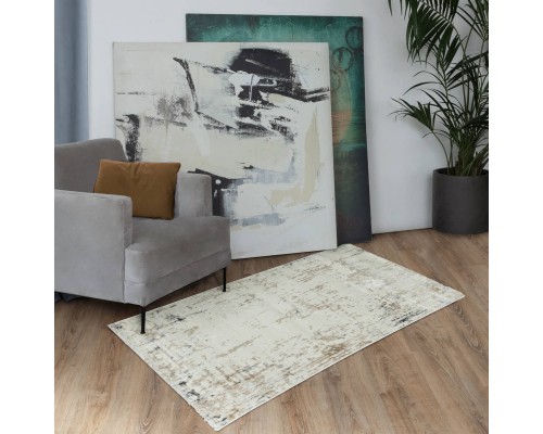 Ковер Турецкий ULUBEY IPLIK / BEHRAM SIRIUS дизайн T1605LL CREAM-CREAM