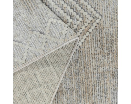 Ковер Турецкий OZKAPLAN KARPET OLBIA дизайн B0800A BEIGE-L.BEIGE