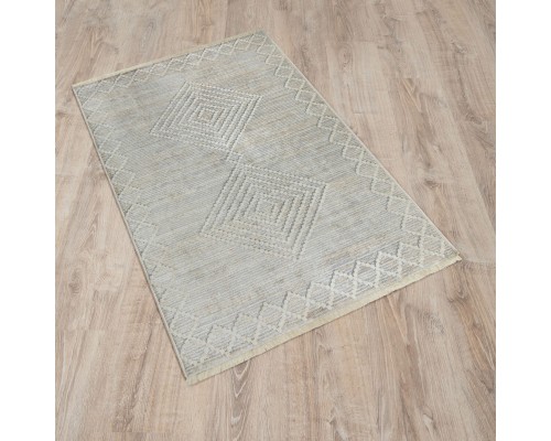 Ковер Турецкий OZKAPLAN KARPET OLBIA дизайн B0800A BEIGE-L.BEIGE