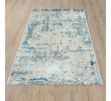 Ковер Турецкий ULUBEY IPLIK / BEHRAM ADARA дизайн T1876LL CREAM-BLUE