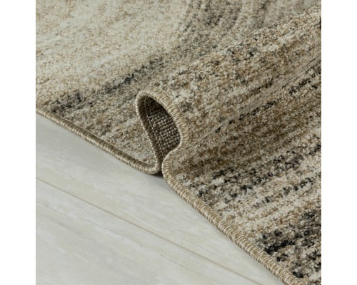 Ковер Турецкий Ahenkli Tekstil GLADIS дизайн M691A BEIGE-BEIGE