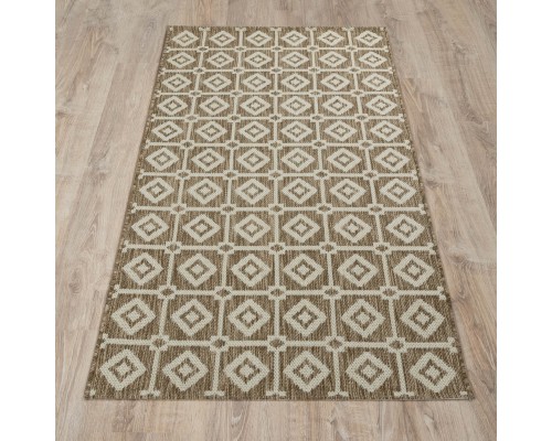 Ковер Турецкий Canan PAROS дизайн A981A L.BROWN-WEISS