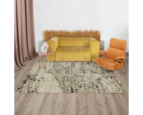 Ковер Турецкий Ahenkli Tekstil GLADIS дизайн M726A CREAM-CREAM