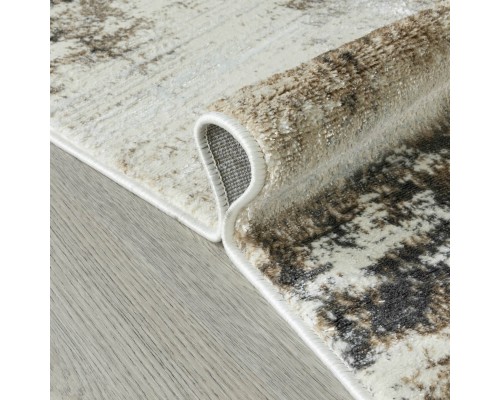 Ковер Турецкий ULUBEY IPLIK / BEHRAM ADARA дизайн T2213LL CREAM-CREAM