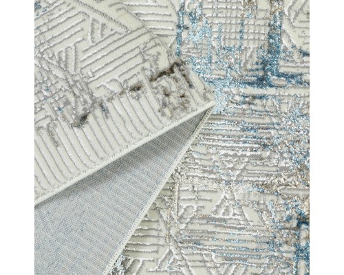 Ковер Турецкий ULUBEY IPLIK / BEHRAM ADARA дизайн T1871LL BLUE-BLUE