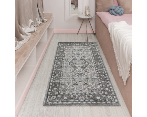 Ковер Турецкий OZKAPLAN KARPET NIRVANA дизайн B0823A WHITE-GREY