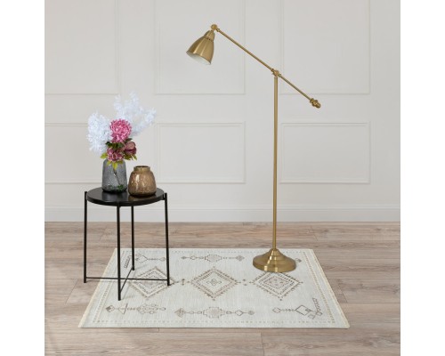 Ковер Турецкий OZKAPLAN KARPET OLBIA дизайн B0805A L.BEIGE-WHITE
