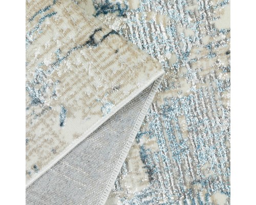Ковер Турецкий ULUBEY IPLIK / BEHRAM ADARA дизайн T1876LL CREAM-BLUE